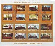 Umm al-Quwain - 1972 - Transports - 1 Riyal - Multicolor - UMM Al Qiwain, Transports - Scott 1210/25a - Old and New Locomotives - 0